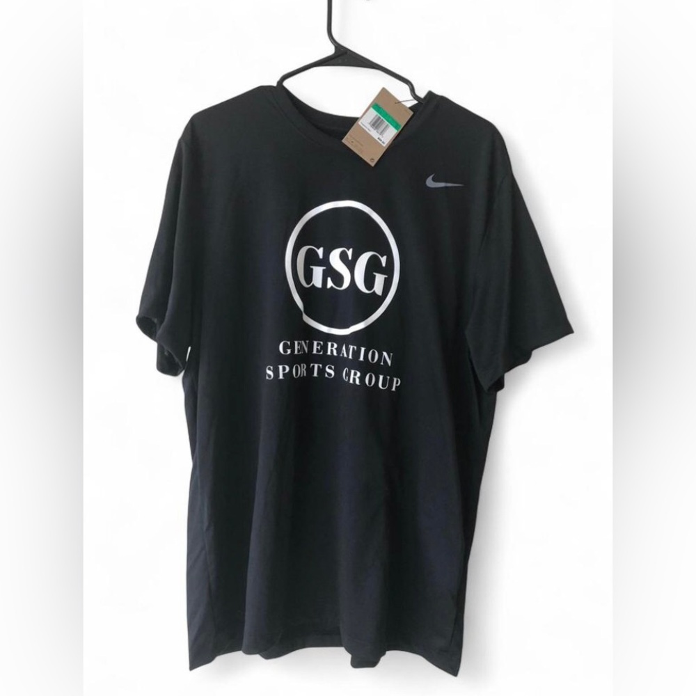 NWT Nike Men’s Black GSG Short Sleeve Tee Size XL